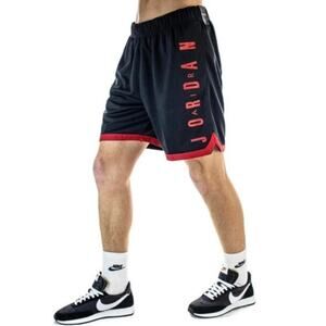 Nike Air Jordan Jumpman Basketball Shorts Men's Small Drawstring Black/Red